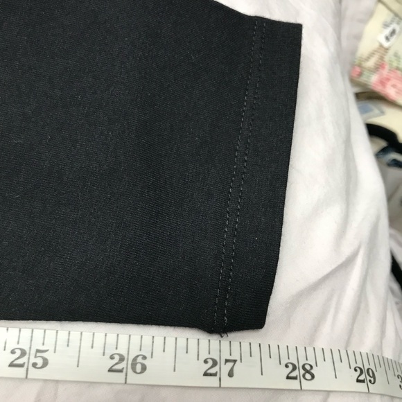 NEW 2 Pack American Apparel Black Leggings Tights Size M Cotton Spandex Yoga M - Picture 10 of 10